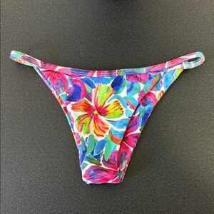Volcom Multicolor Floral Bikini Bottom